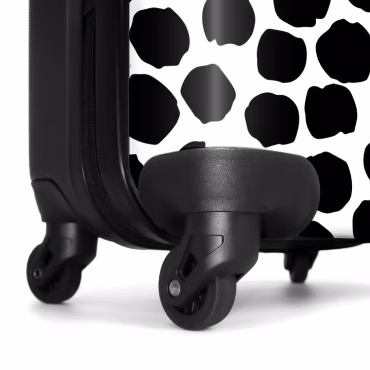 Suitcase - Black dots on a white background — 6