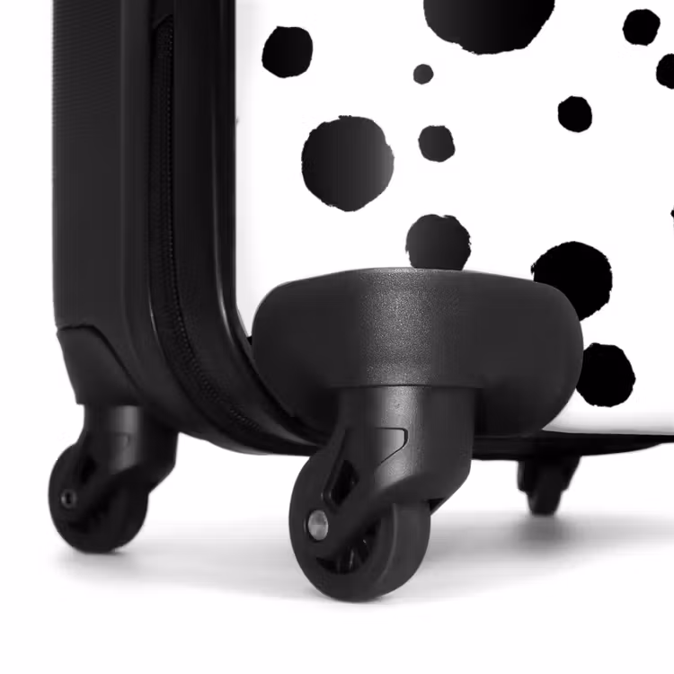 Suitcase - Black dots on a white background — 6