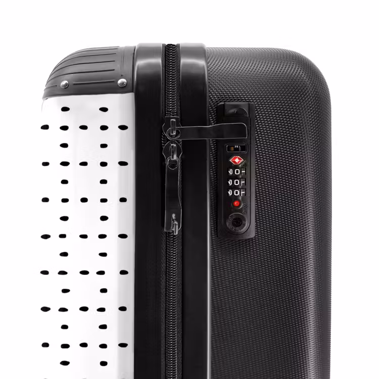 Suitcase - Black dots on a white background — 5