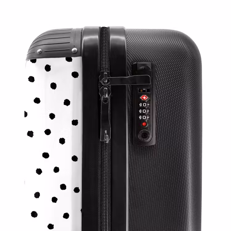 Suitcase - Black dots over a white background — 5