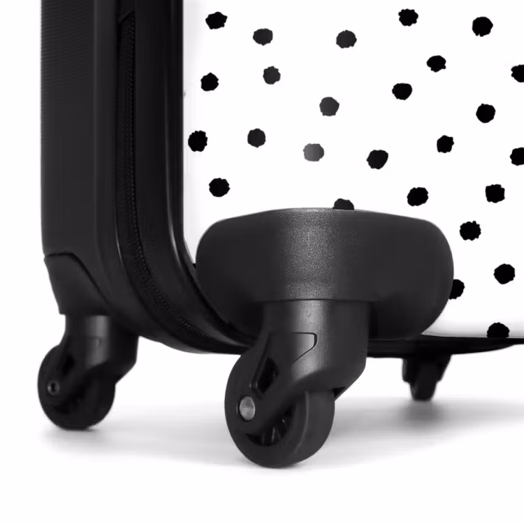 Suitcase - Black dots over a white background — 6
