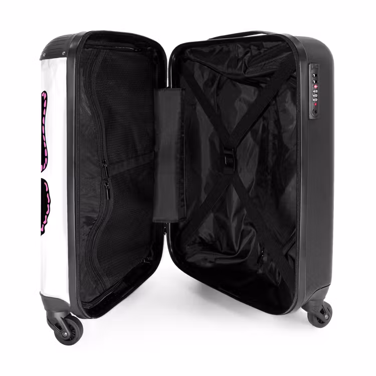Suitcase - Magenta monarch — 3