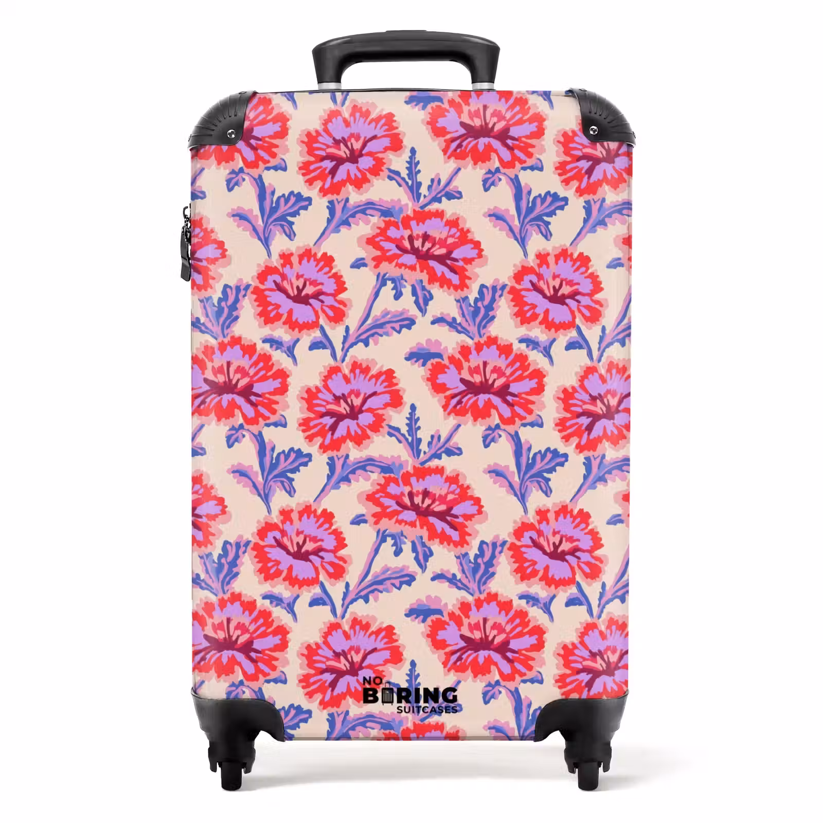 Suitcase - Flowers - Pattern - Multicolored — 1