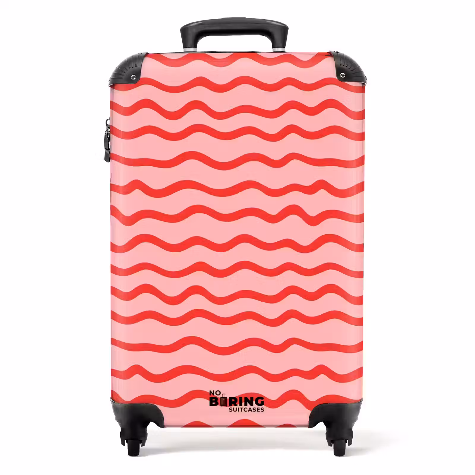Suitcase - Playful - Pattern - Red — 1