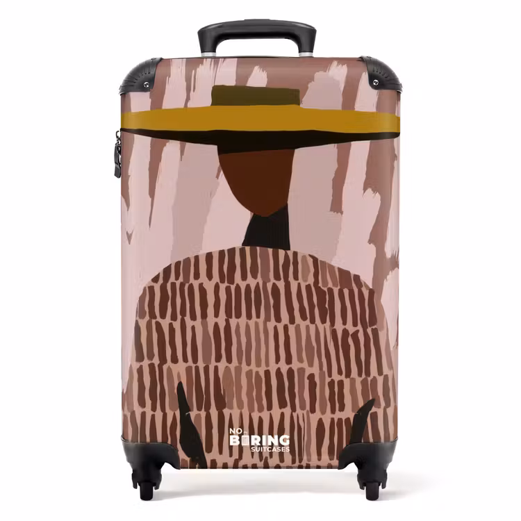 Suitcase - Abstract - Figure - Illustration - Hat — 1