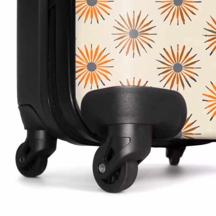 Suitcase - Daisy - Pattern - Orange — 6