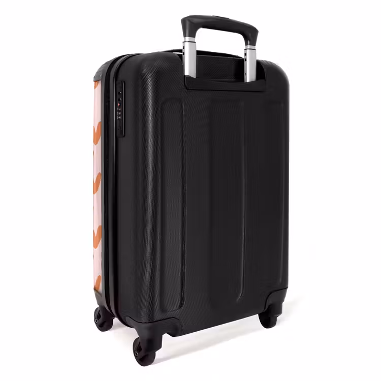 Suitcase - Hearts - Signed - Orange — 2