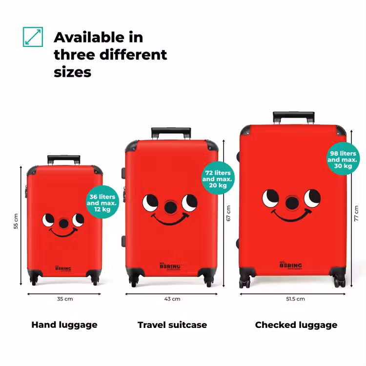 Suitcase - Henry - Red - Vacuum Cleaner — 3