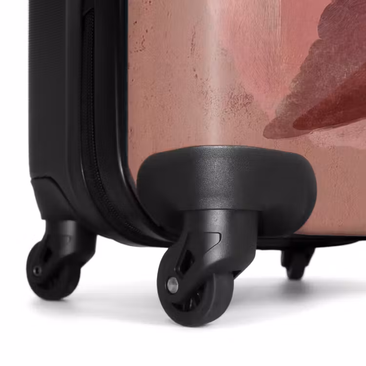 Suitcase - Illustration - Birds - Abstract - Pink — 7