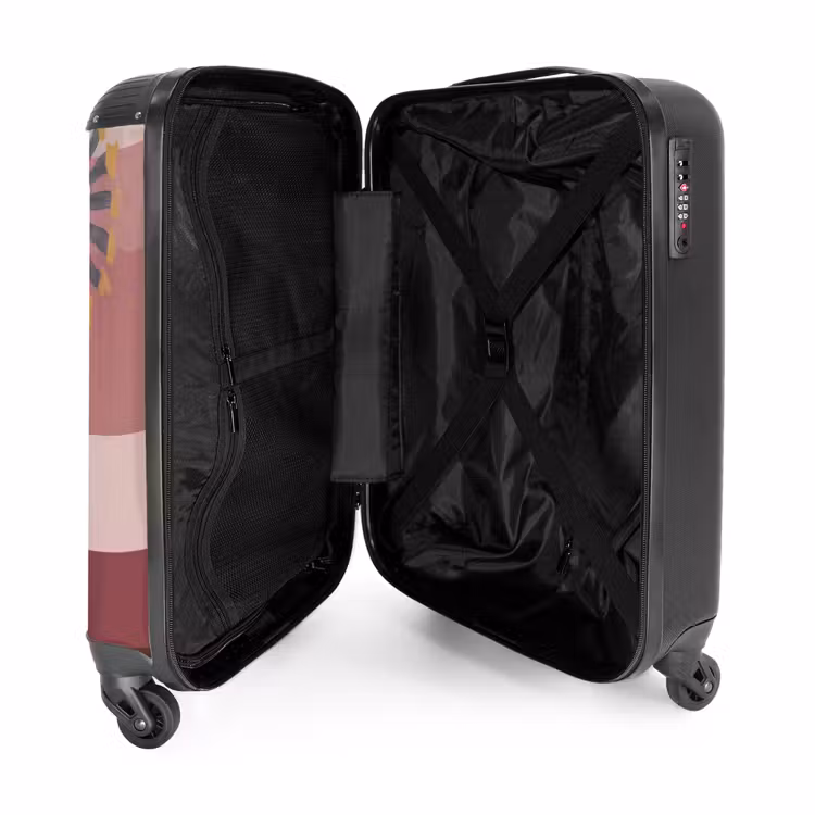 Suitcase - Illustration - Flowers - Planes - Abstract — 5