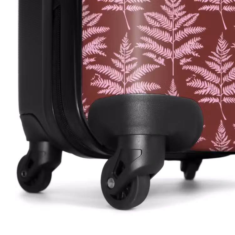 Suitcase - Leaf - Pattern - Purple — 6
