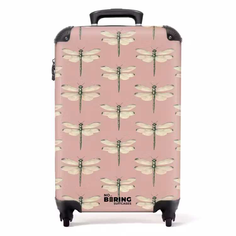 Suitcase - Lillibells - Pattern - Pink — 1