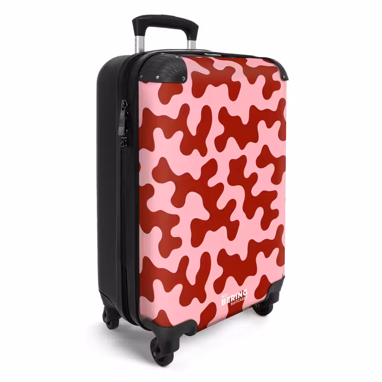 Suitcase - Modern - Abstract - Red — 4