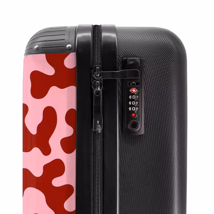 Suitcase - Modern - Abstract - Red — 5