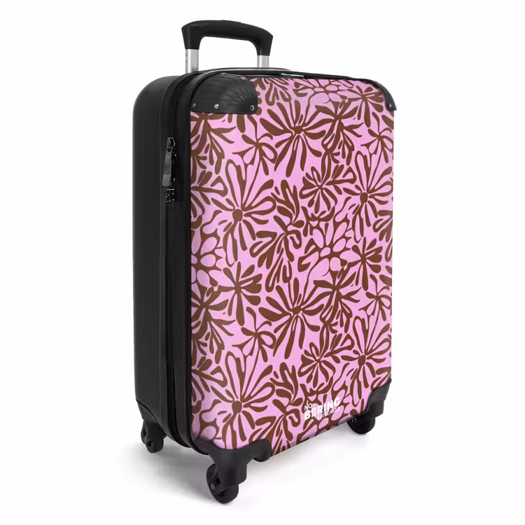 Suitcase - Organic - Pattern - Pink — 4