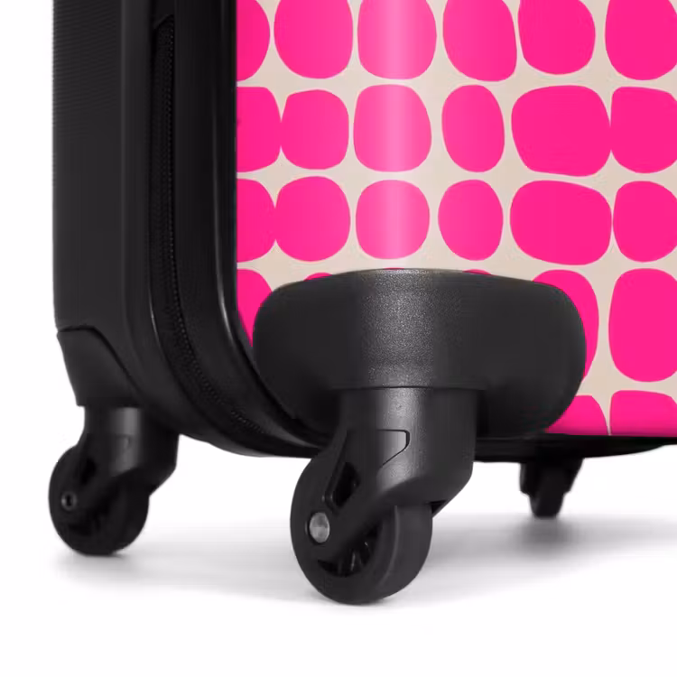 Suitcase - Polka dots - Pattern - Pink — 6
