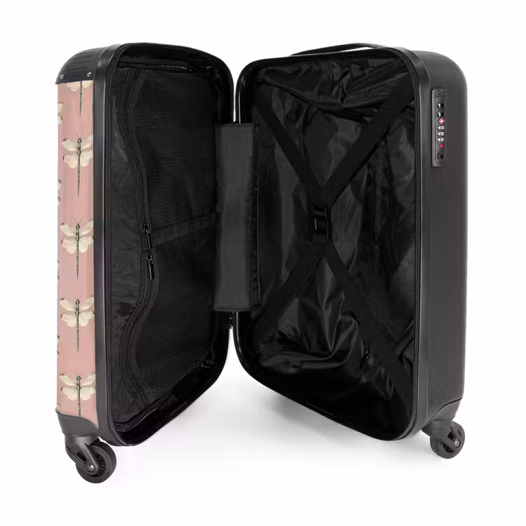 Suitcase with name - Lillibells - Pattern - Pink — 5