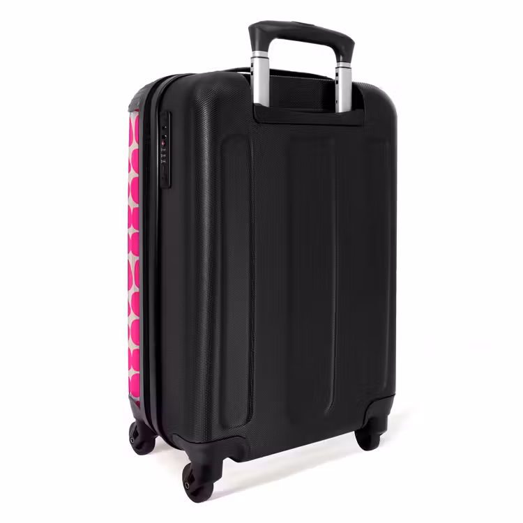 Suitcase with name - Polka dots - Pattern - Pink — 4