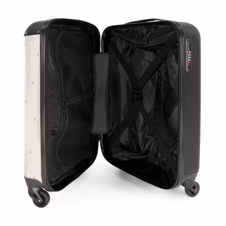 Suitcase - Ballerina kitten in beige colors — 3