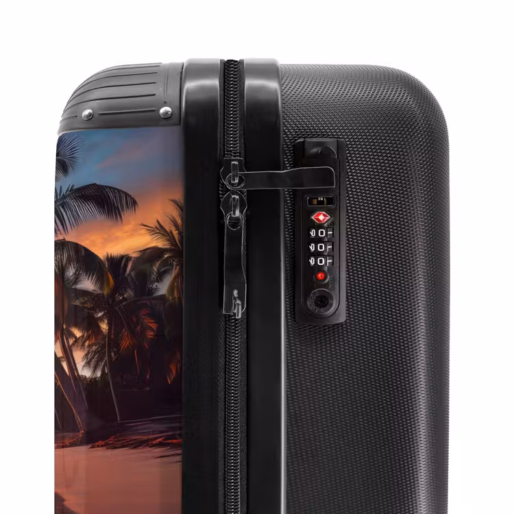 Suitcase - Beach at sunset — 5