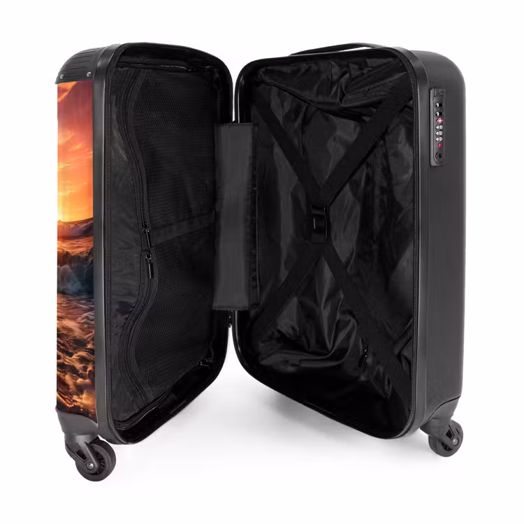 Suitcase - Sea at sunset — 3
