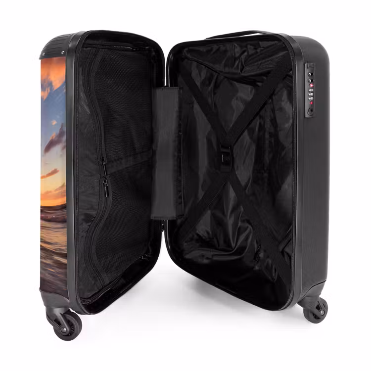 Suitcase - Sea at sunset — 3