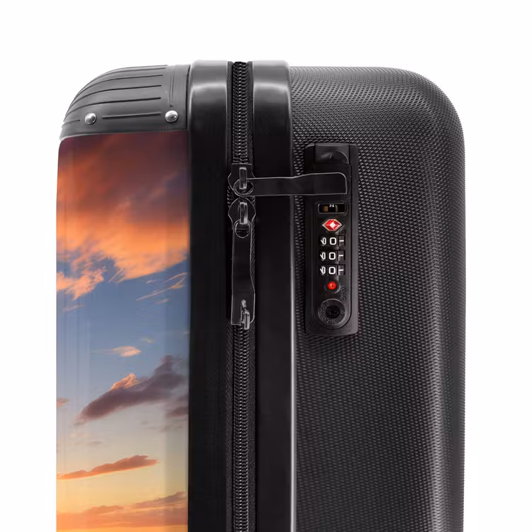 Suitcase - Sea at sunset — 5