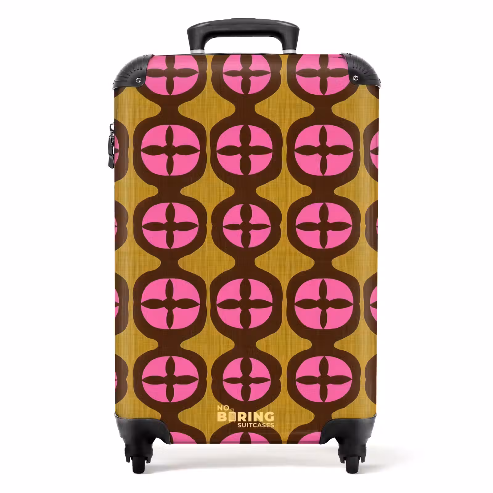 Suitcase - Modern - Pattern - Pink — 1