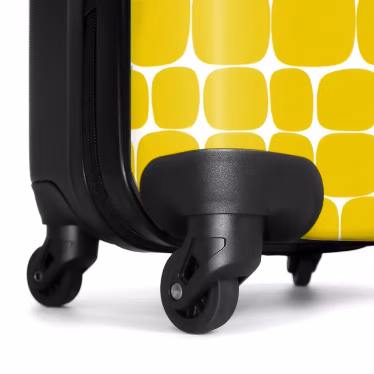 Suitcase - Dots - Modern - Yellow — 6