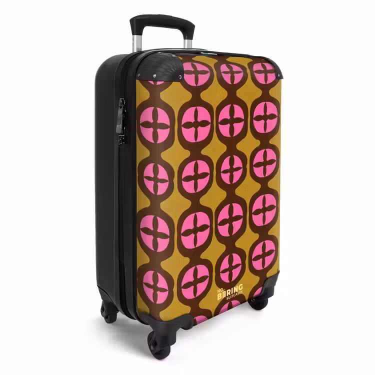 Suitcase - Modern - Pattern - Pink — 4