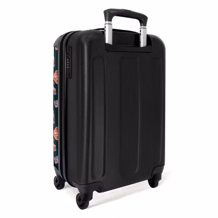 Suitcase - Retro disco 70s pattern colorful — 2