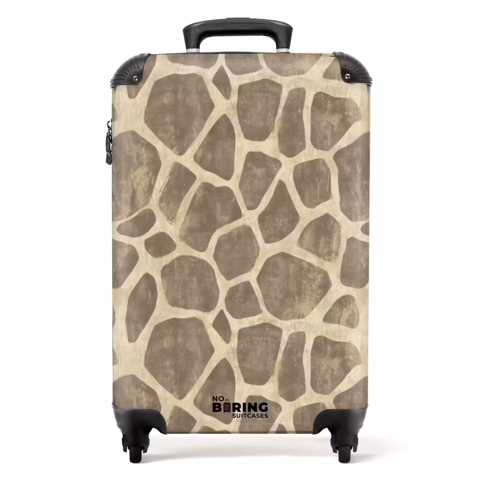 Suitcase - Giraffe - Classic - Brown — 1