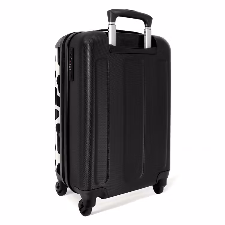 Suitcase - Animal pattern - Spots - Black - White — 2
