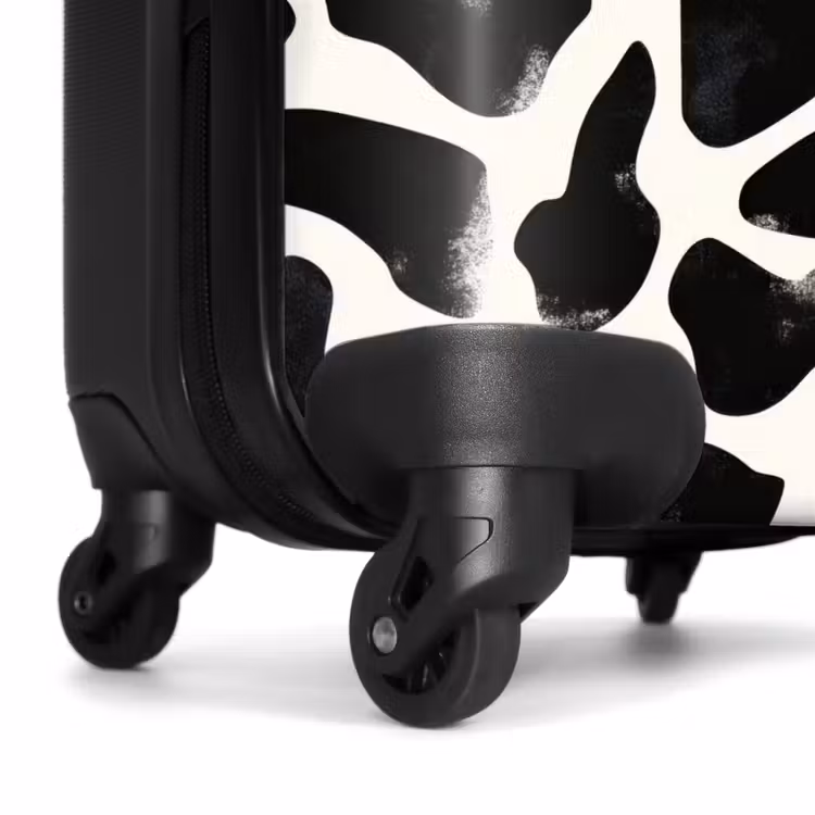 Suitcase - Animal pattern - Spots - Black - White — 6