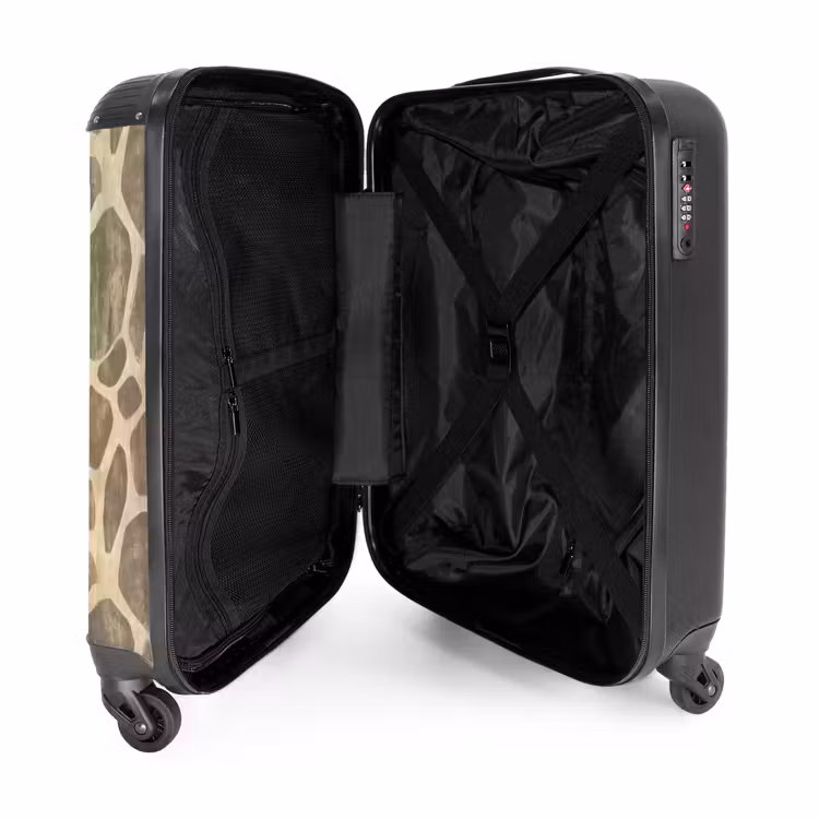 Suitcase - Giraffe - Classic - Brown — 3