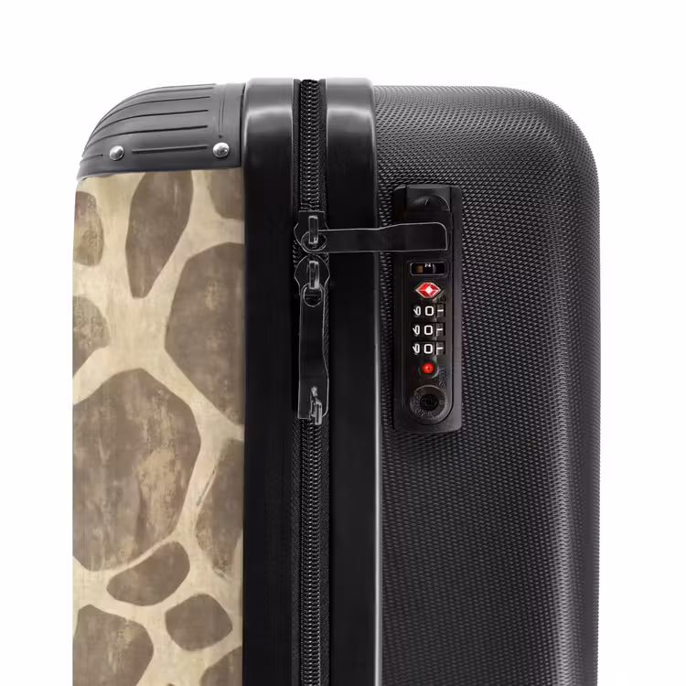 Suitcase - Giraffe - Classic - Brown — 5