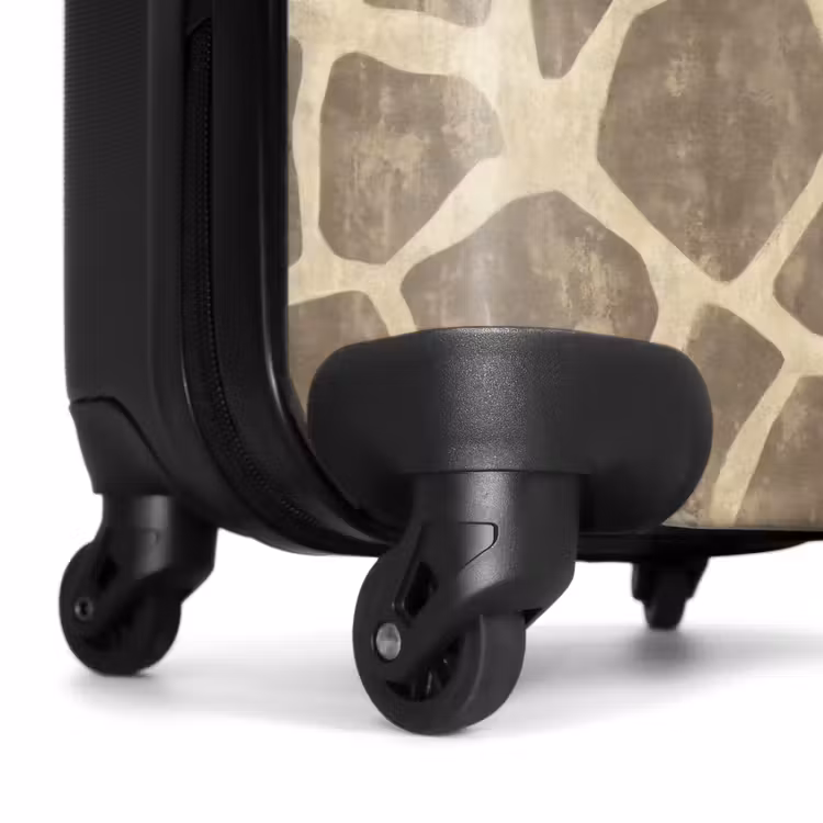 Suitcase - Giraffe - Classic - Brown — 6