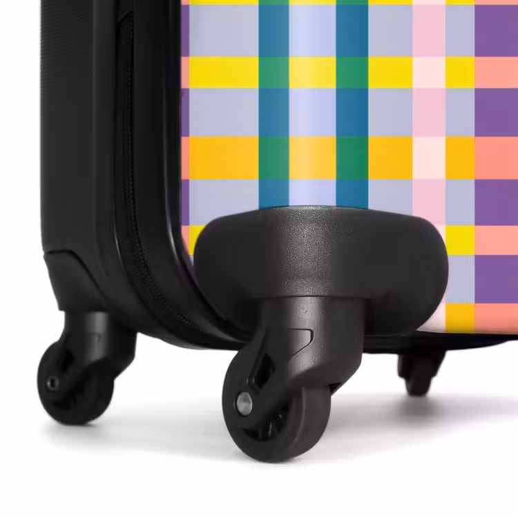 Suitcase - Plaid - Pattern - Colorful — 6