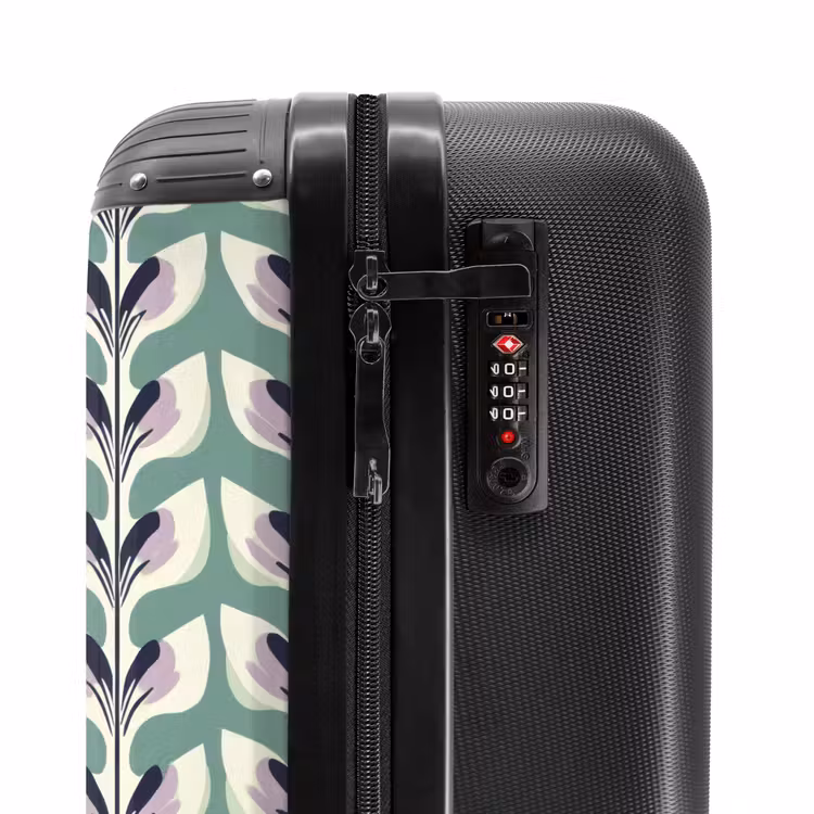 Suitcase - Retro - Modern - Green — 5