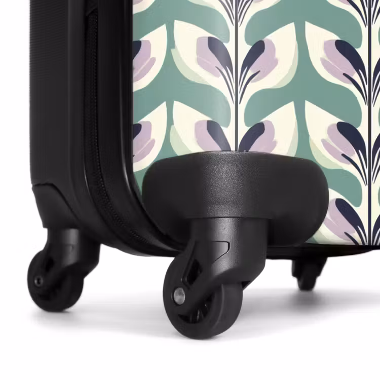 Suitcase - Retro - Modern - Green — 6