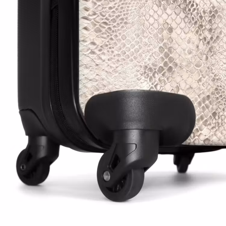 Suitcase - Snake - Pattern - Beige — 6