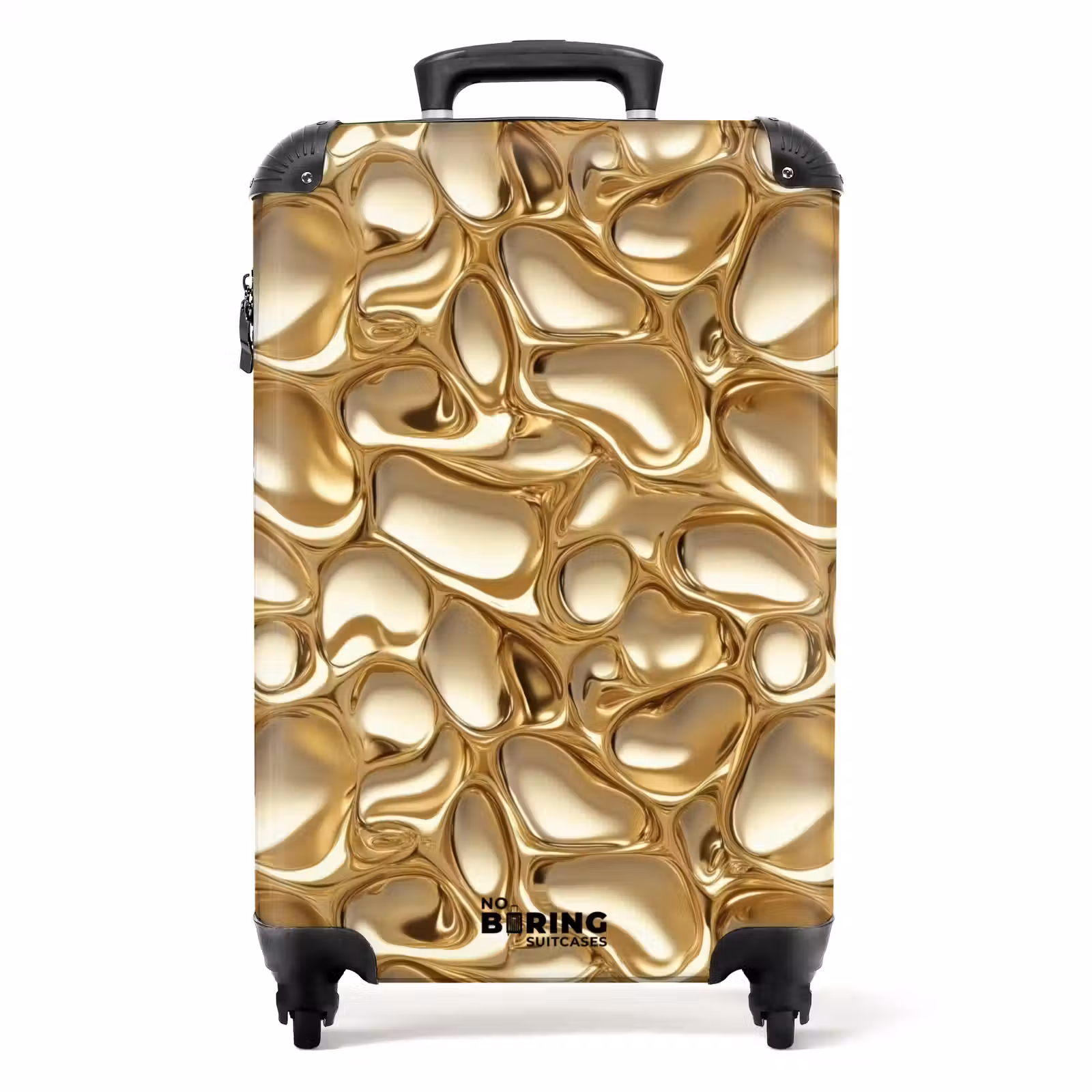 Suitcase - Abstract - Modern - Gold — 1