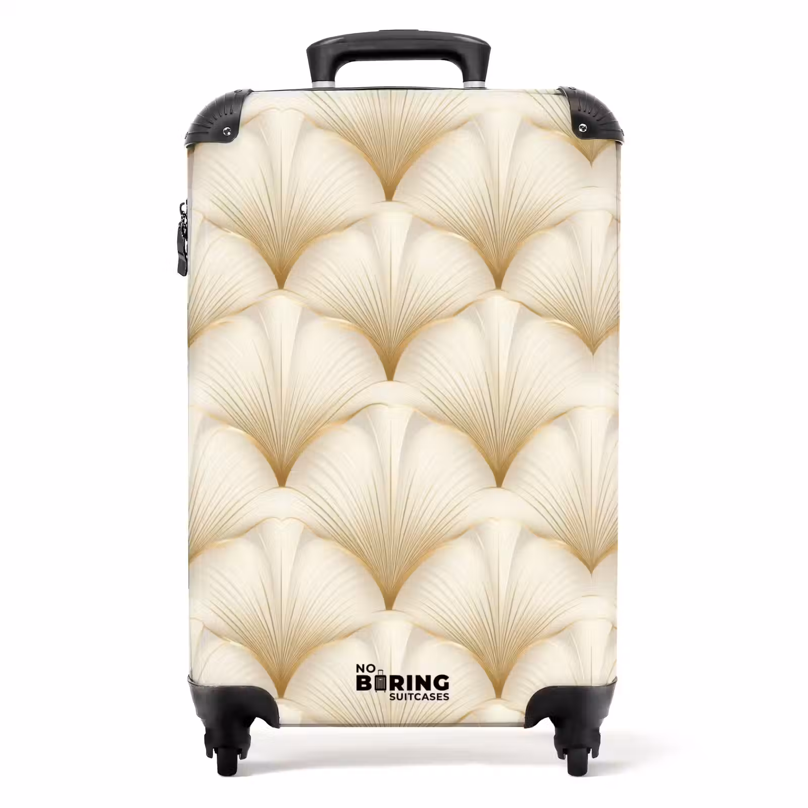 Suitcase - Fan - Motif - Gold — 1