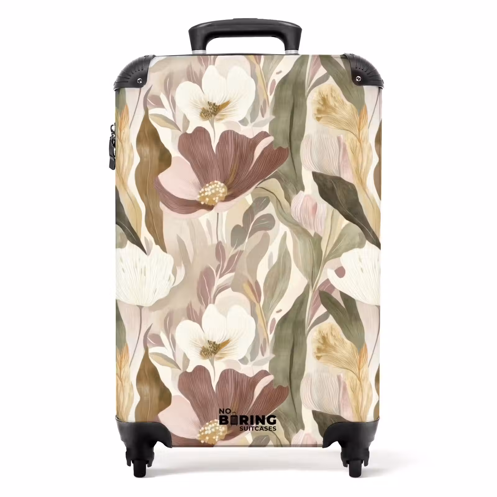 Suitcase - Flowers - Watercolor - Colorful — 1