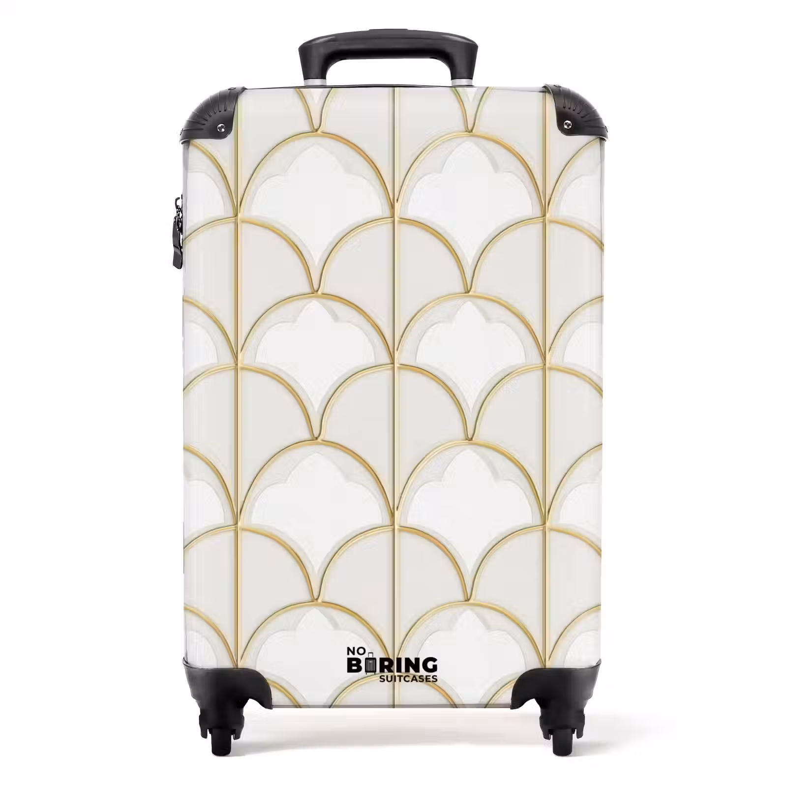 Suitcase - Mosaic - Arches - Gold — 1