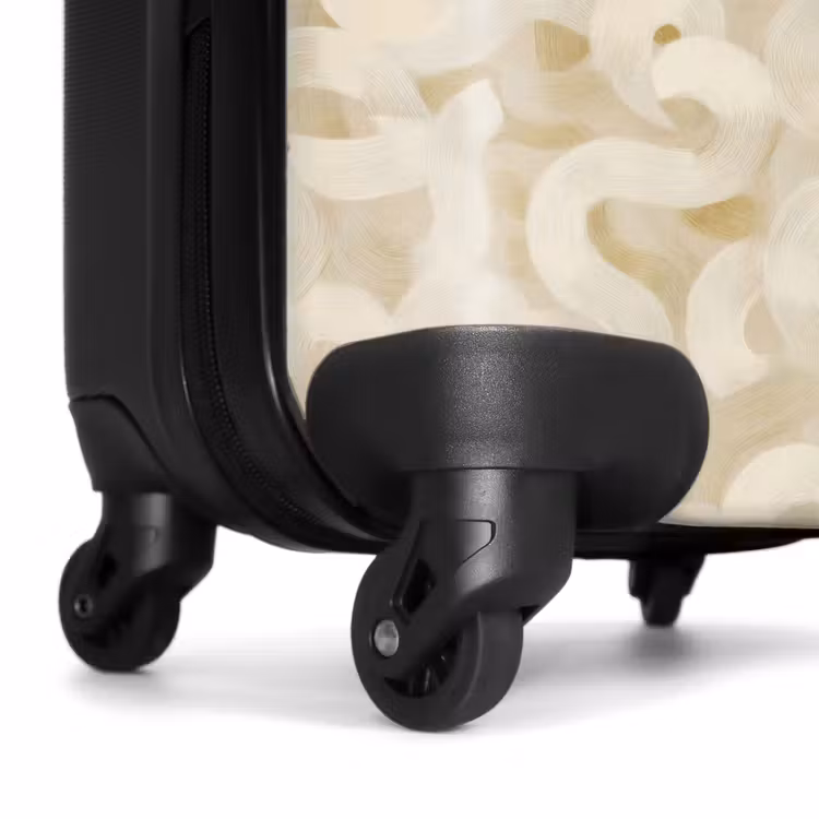 Suitcase - Abstract - Lines - Beige — 6
