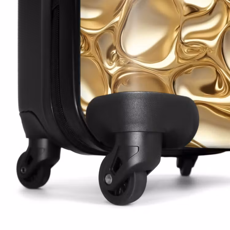 Suitcase - Abstract - Modern - Gold — 6