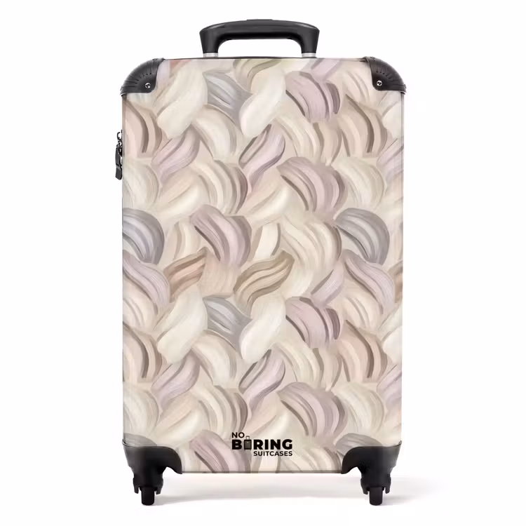 Suitcase - Abstract - Wavy - Pastel — 1