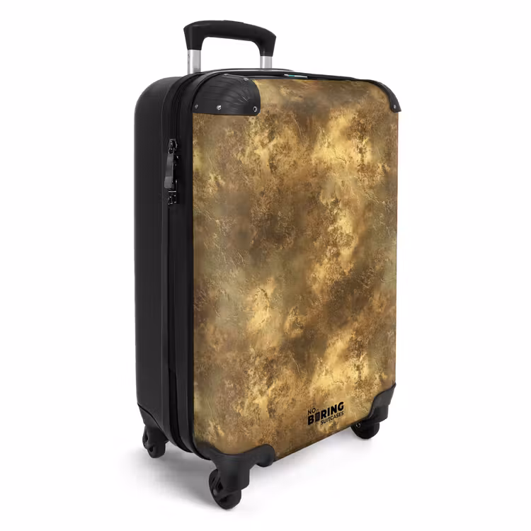 Suitcase - Antique - Metallic look - Gold — 4