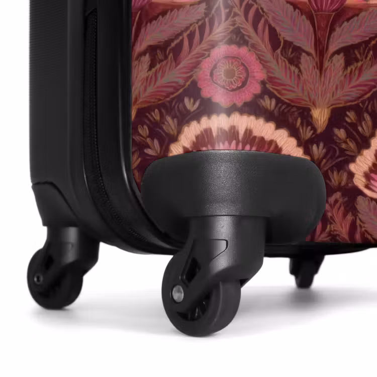 Suitcase - Antiques - Flowers - Colorful — 6